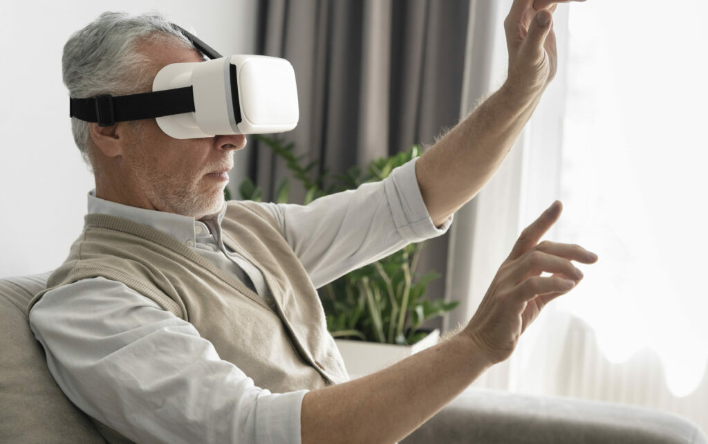 Od stresu k uvolnění: Virtuální realita pro rodinné pečovatele